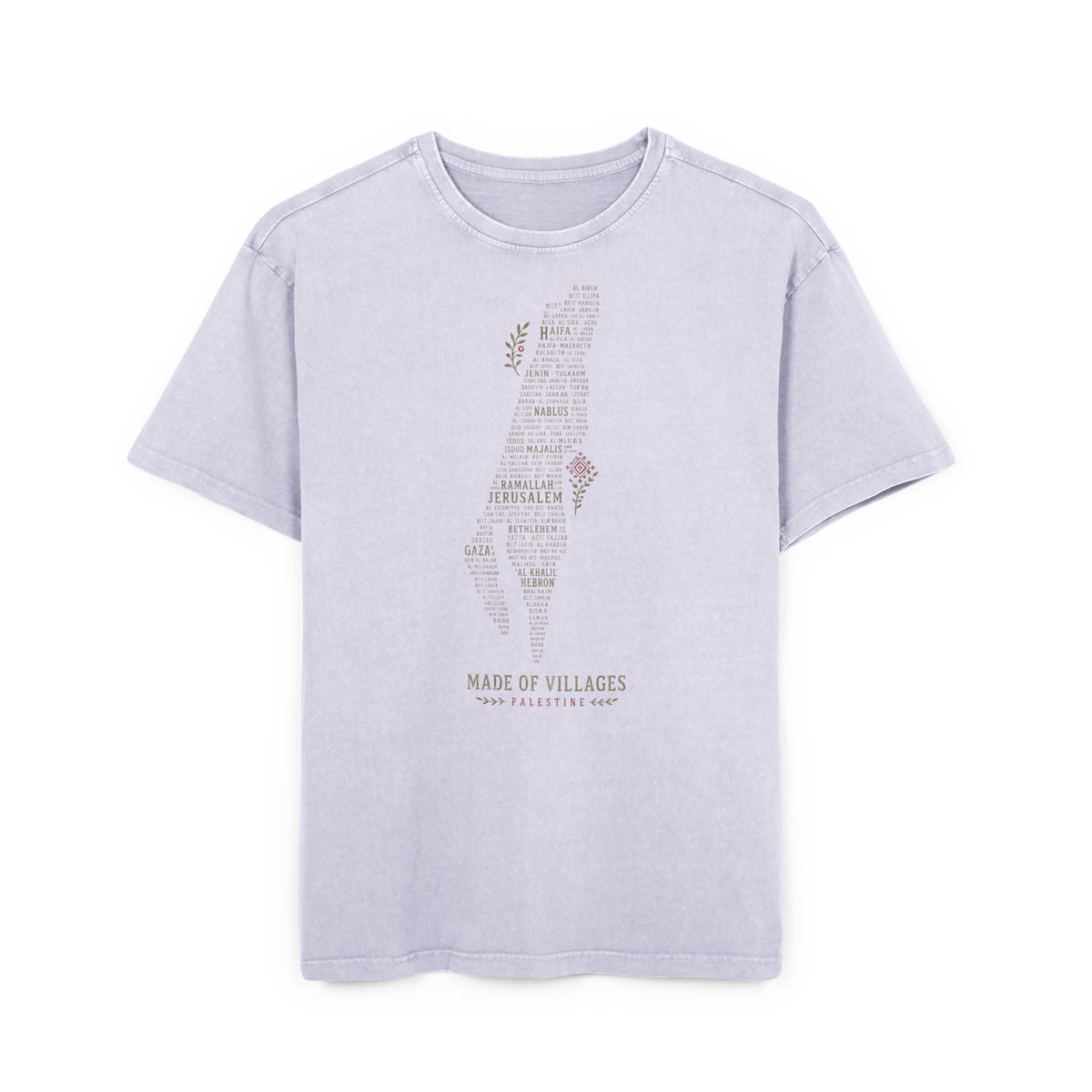 Camiseta Oversize de los Pueblos de Palestina