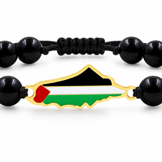Palästina Armband mit Perlen