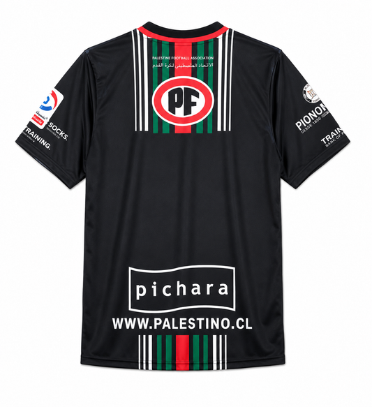 Palestino Training Jersey Black