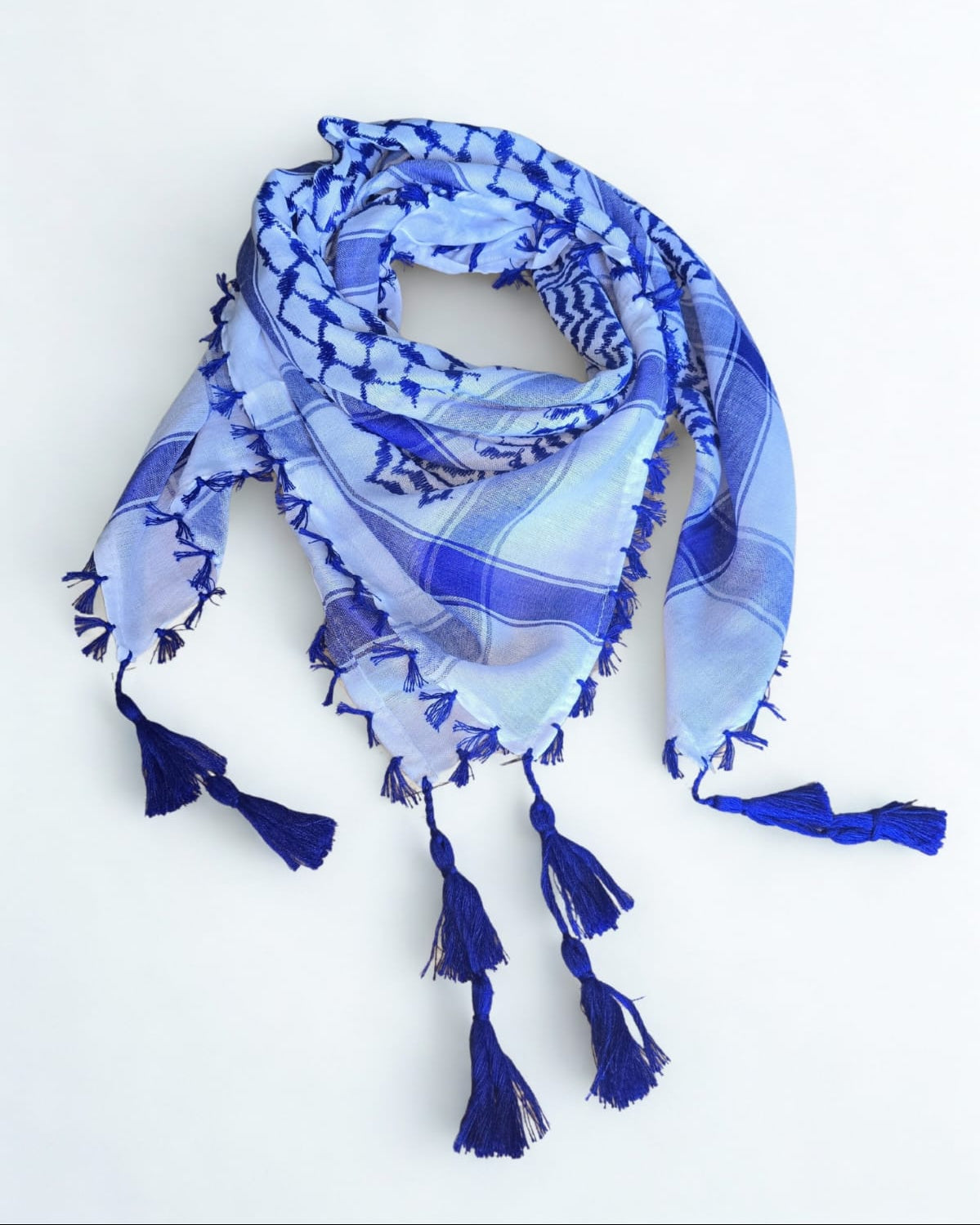 Kufiya/Keffiyeh Paars 100% Katoen