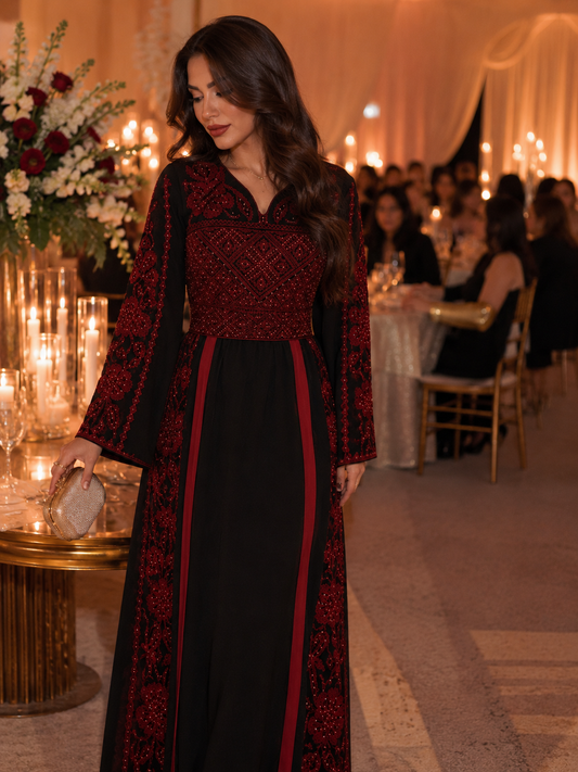 Amira Embroidered Thobe