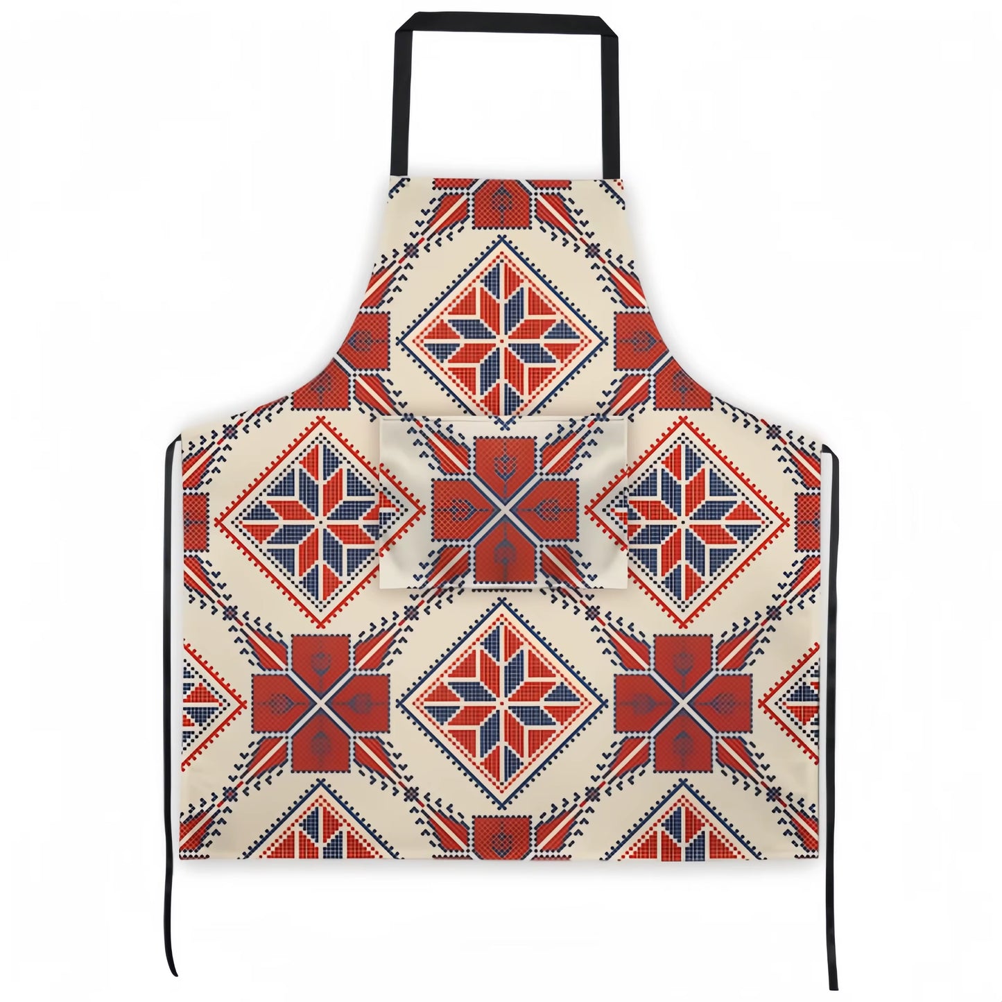 Tatreez Signature forklæde Creme