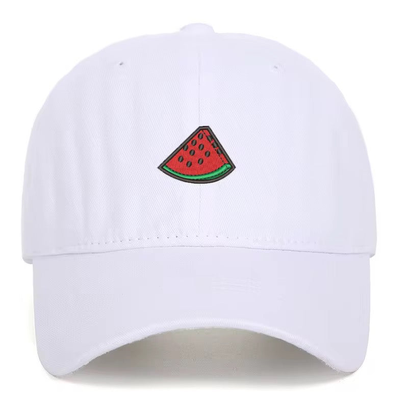 Watermelon Vintage White Cap