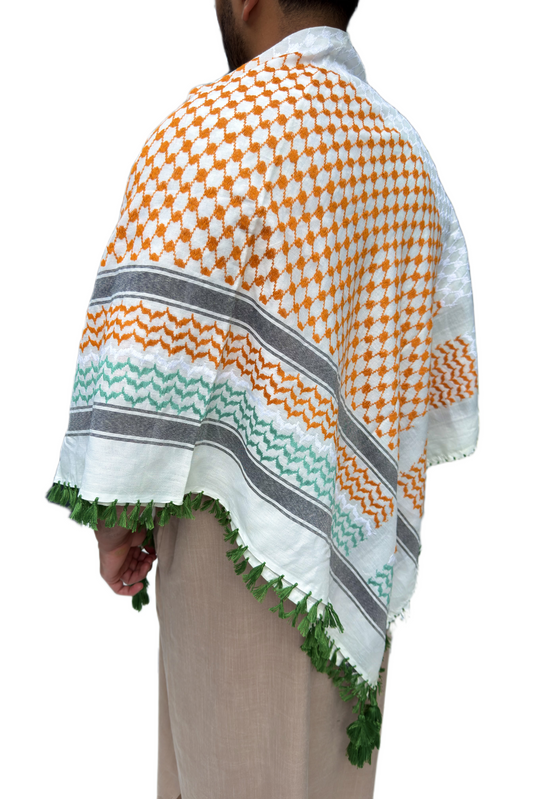 Kufiya/Keffiyeh Irish Trinity Premium