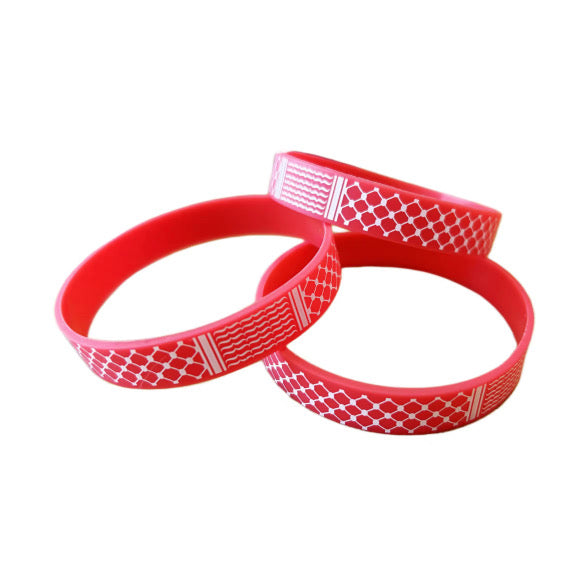 Pulseira Kufiya de Silicone