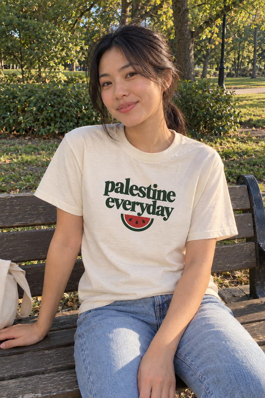 Palestine Everyday Tee ugc-natural