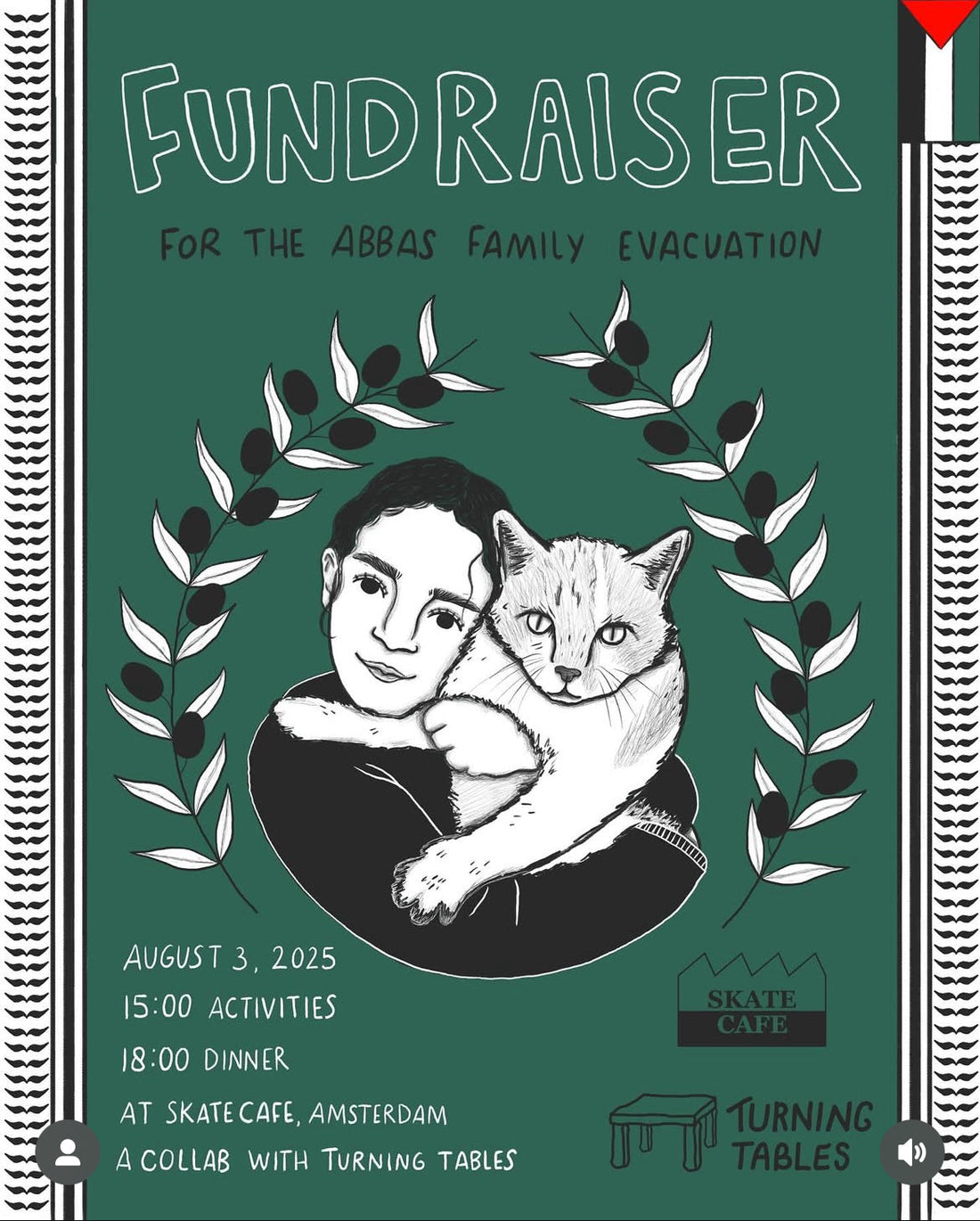 🇵🇸 Fundraiser van Turing tables voor Mohammed’s familie in Gaza – 3 augustus 2025