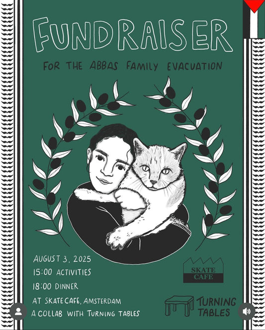 🇵🇸 Fundraiser van Turing tables voor Mohammed’s familie in Gaza – 3 augustus 2025