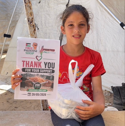 🇵🇸 200 Warme Maaltijden Uitgedeeld Tijdens Eid in Noord-Gaza