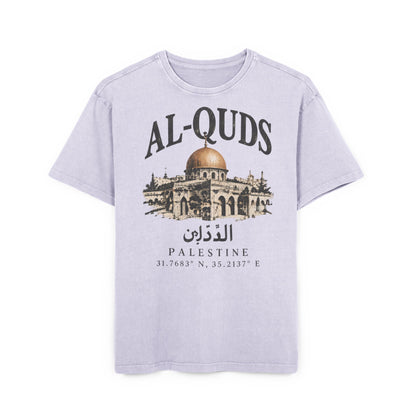 Al-Quds Washed Oversized Tee