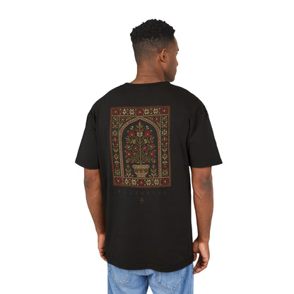 Falasteen Tatreez Bloom Oversized Tee