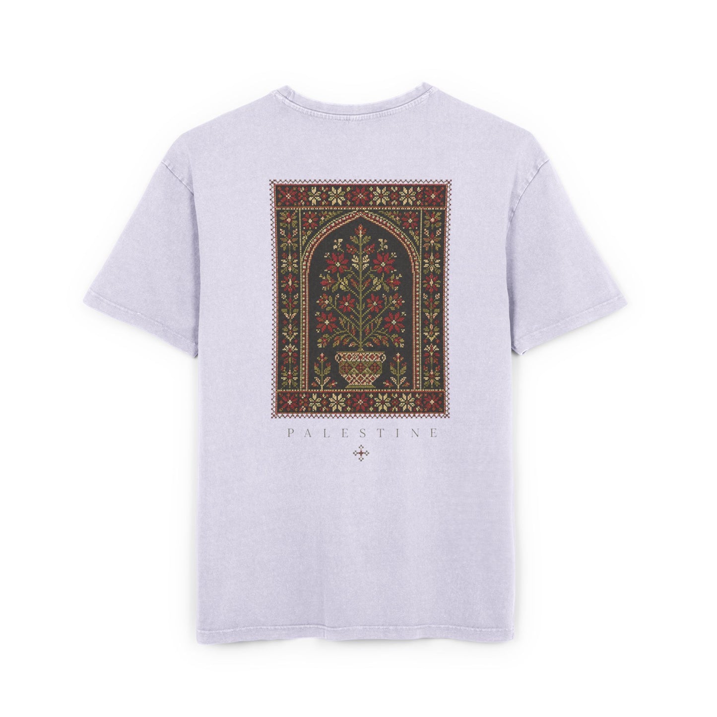 Falasteen Tatreez Bloom Oversized Tee