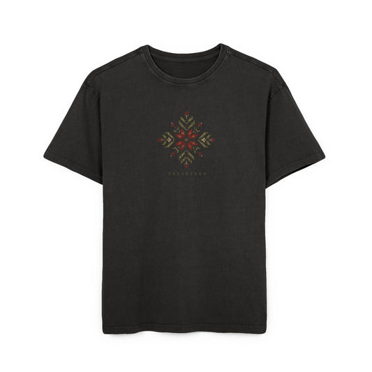 Falasteen Tatreez Bloom Oversized Tee