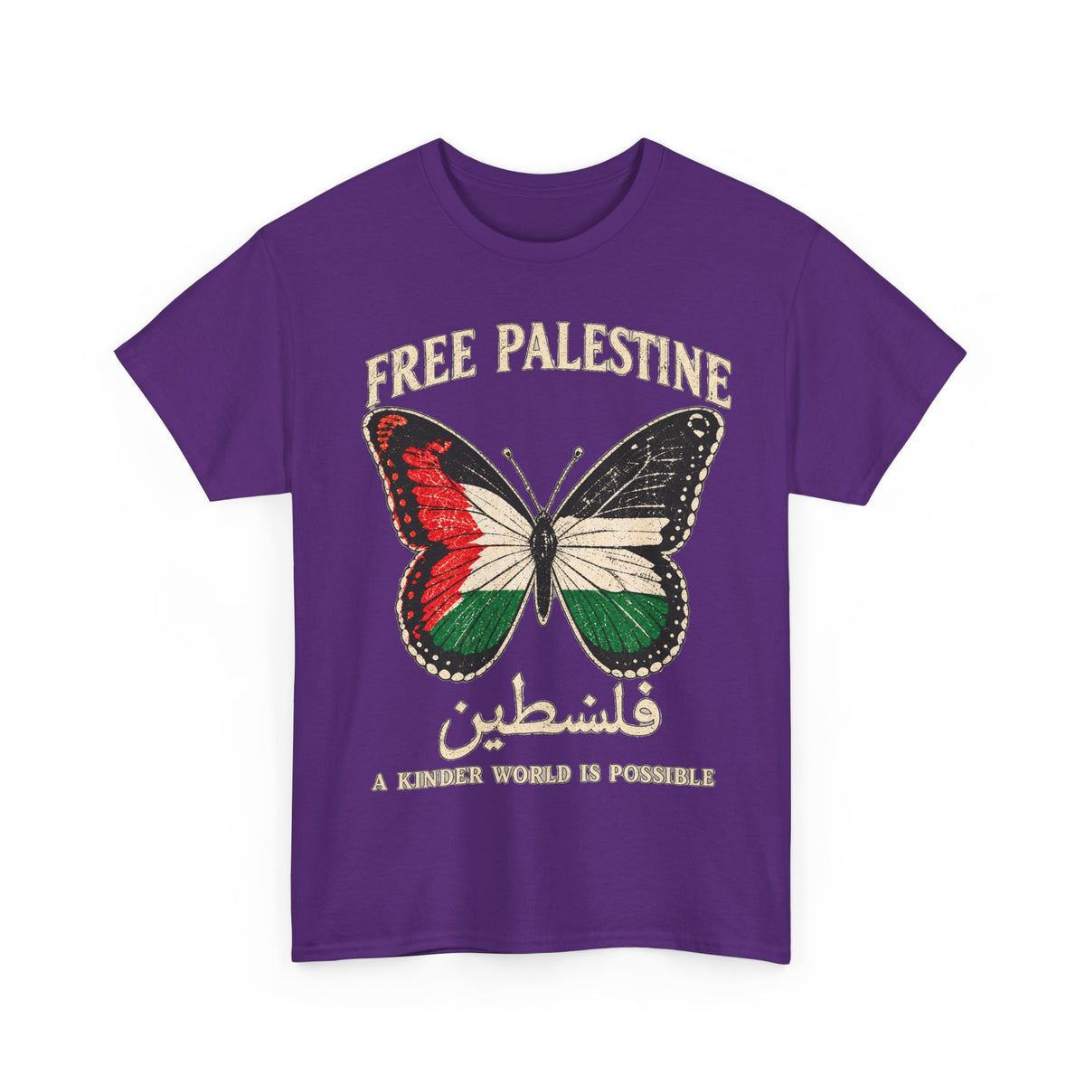 Free Palestine Butterfly Tee