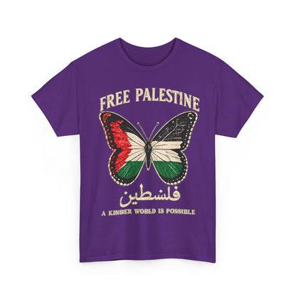 Free Palestine Butterfly Tee
