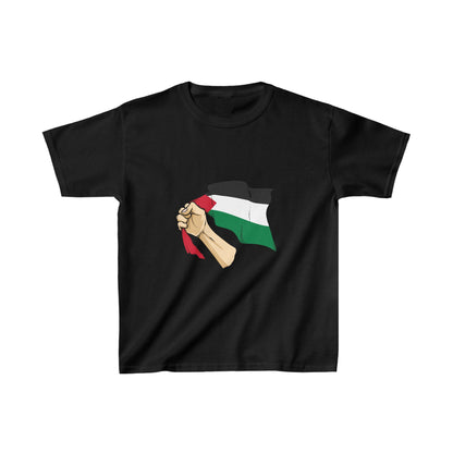 Kinder #FreePalestine T-Shirt aus schwerer Baumwolle