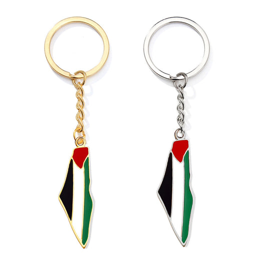 Schlüsselanhänger mit palästinensischer Flagge