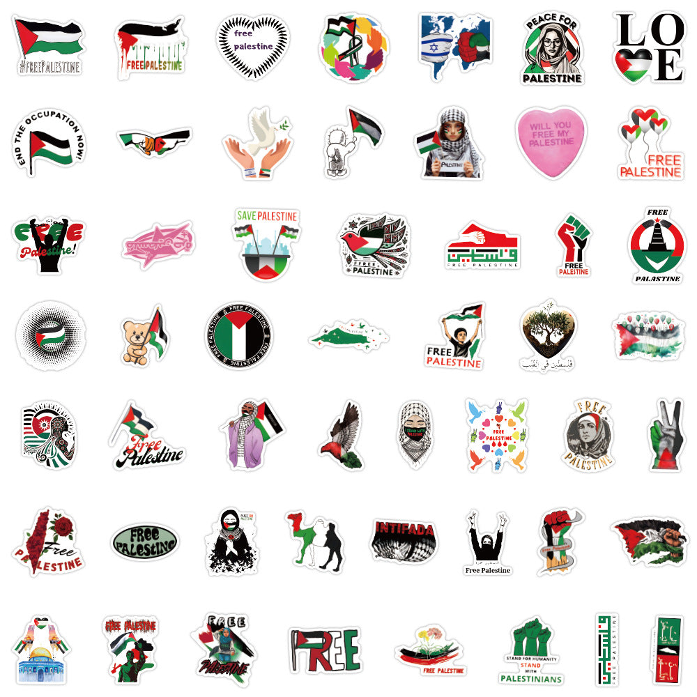 Random Free Palestina Sticker 10/20/40x