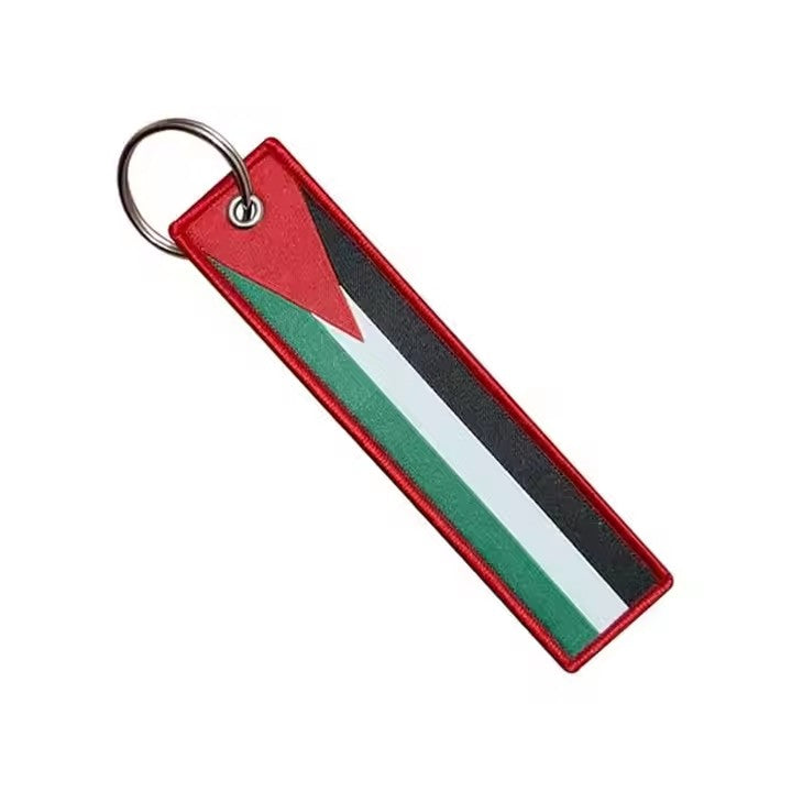 Geweven Palestina Sleutelhanger/Hangtag