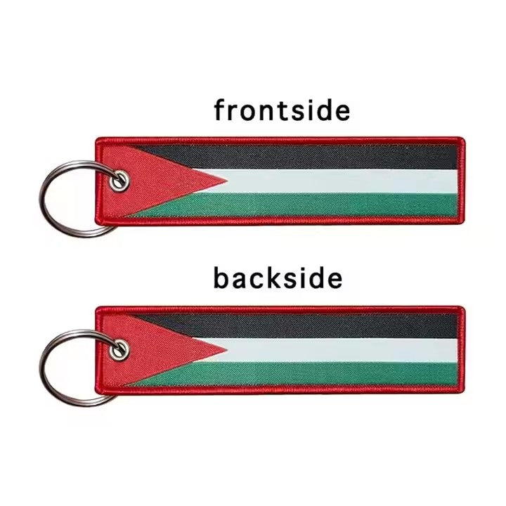 Geweven Palestina Sleutelhanger/Hangtag