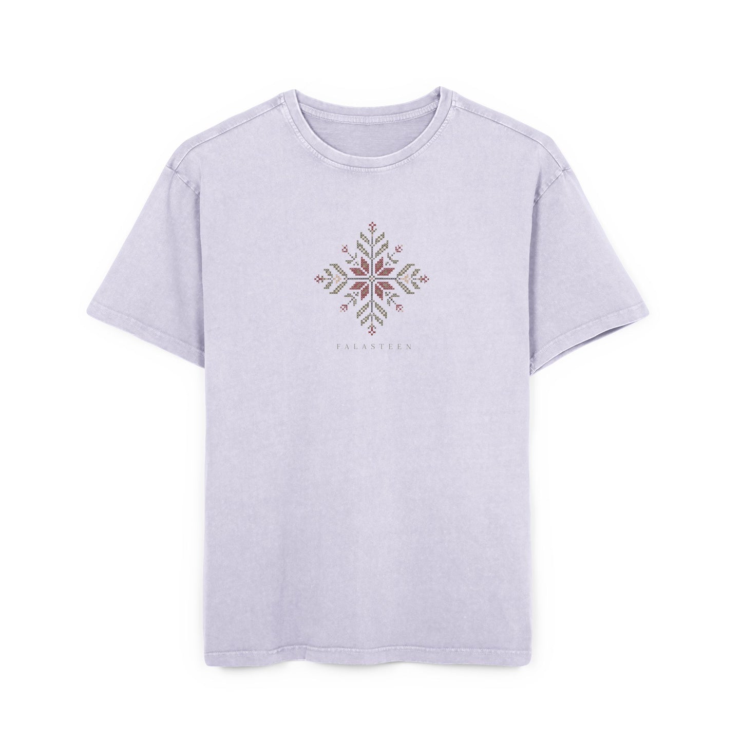Falasteen Tatreez Bloom Oversized Tee
