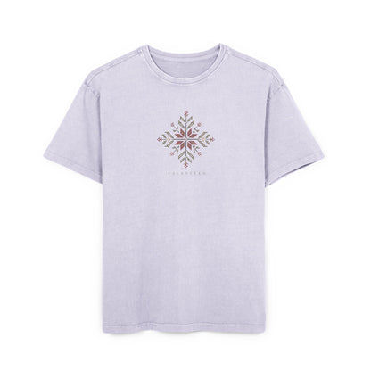 Falasteen Tatreez Bloom Oversized Tee