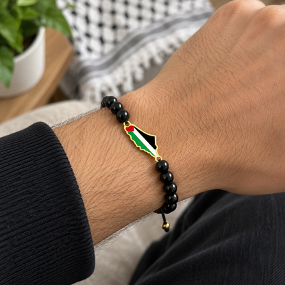 Palästina Armband mit Perlen