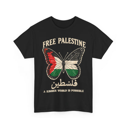 Free Palestine Butterfly Tee
