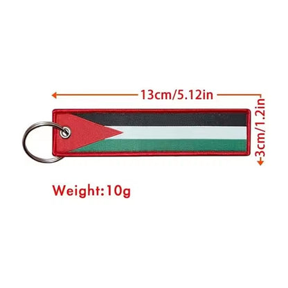 Geweven Palestina Sleutelhanger/Hangtag