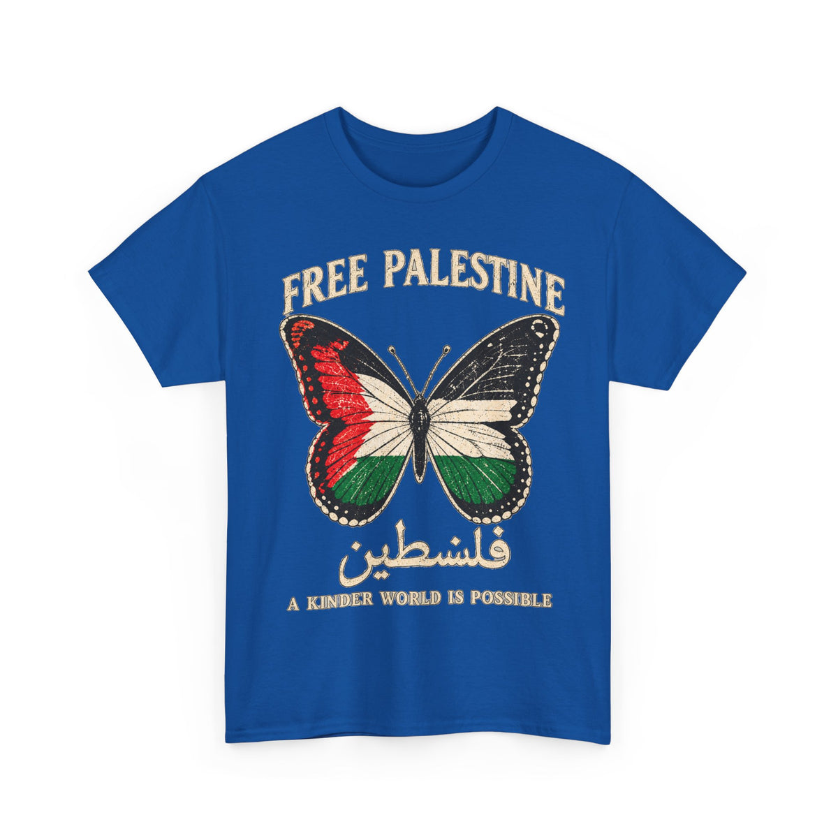 Free Palestine Butterfly Tee