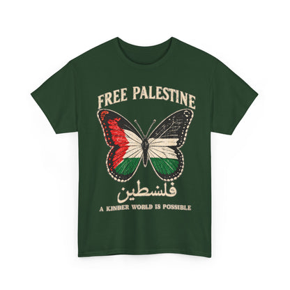 Free Palestine Butterfly Tee