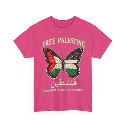 Free Palestine Butterfly Tee