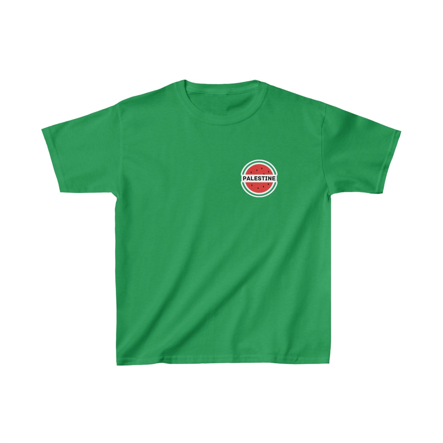 Kinder-T-Shirt „Palestine Watermelon“ aus schwerer Baumwolle