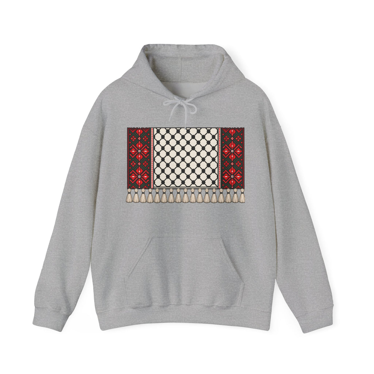 Keffiyeh Tatreez Hoodie
