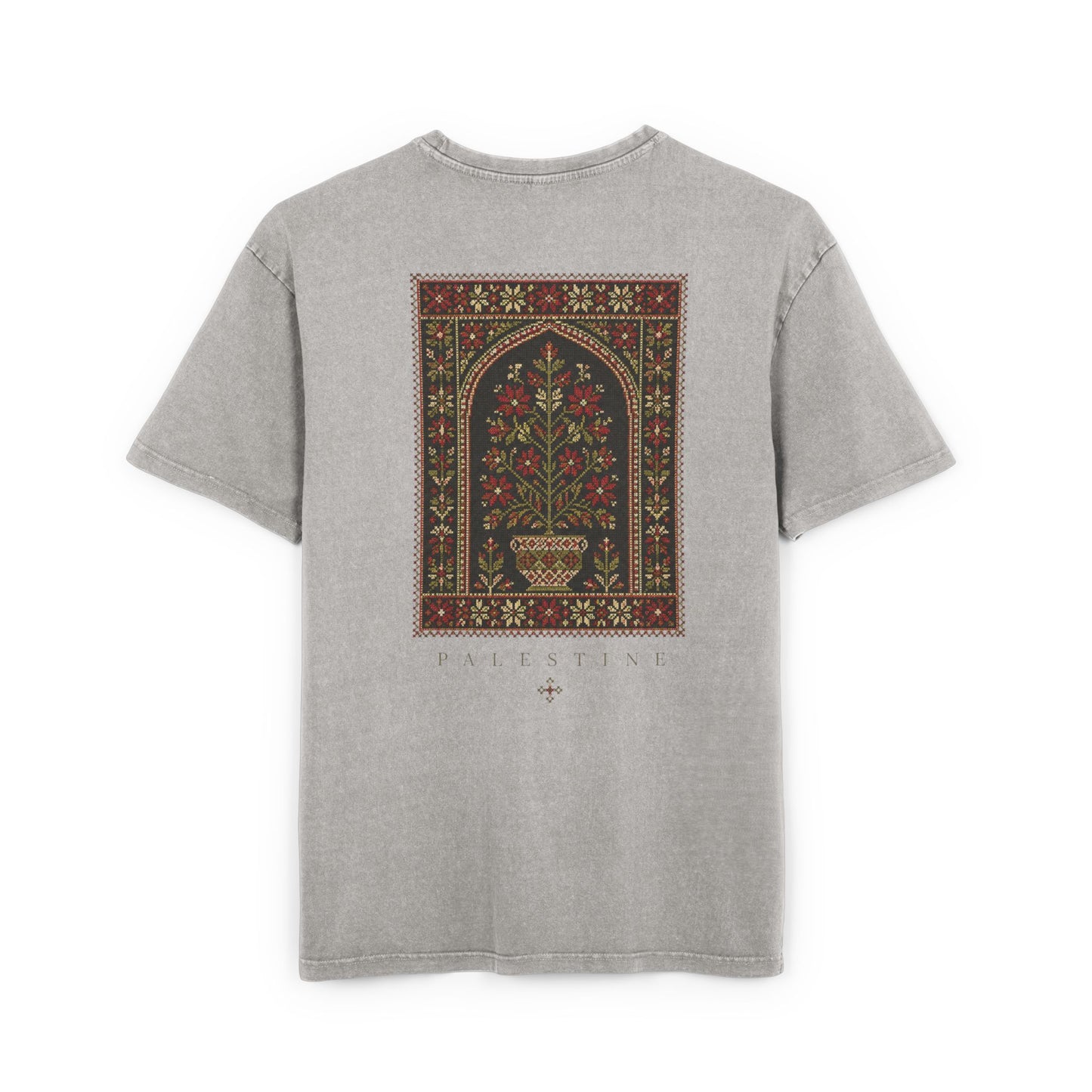 Falasteen Tatreez Bloom Oversized Tee