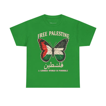 Free Palestine Butterfly Tee