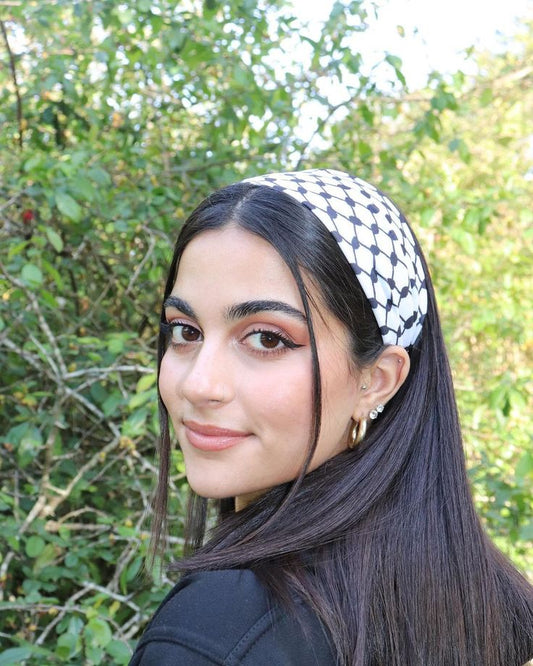 Faixa de cabeça Keffiyeh estreita