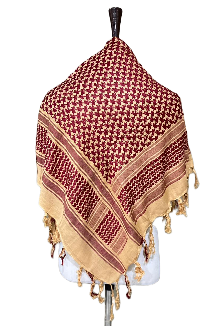 Shemagh Sahara Red