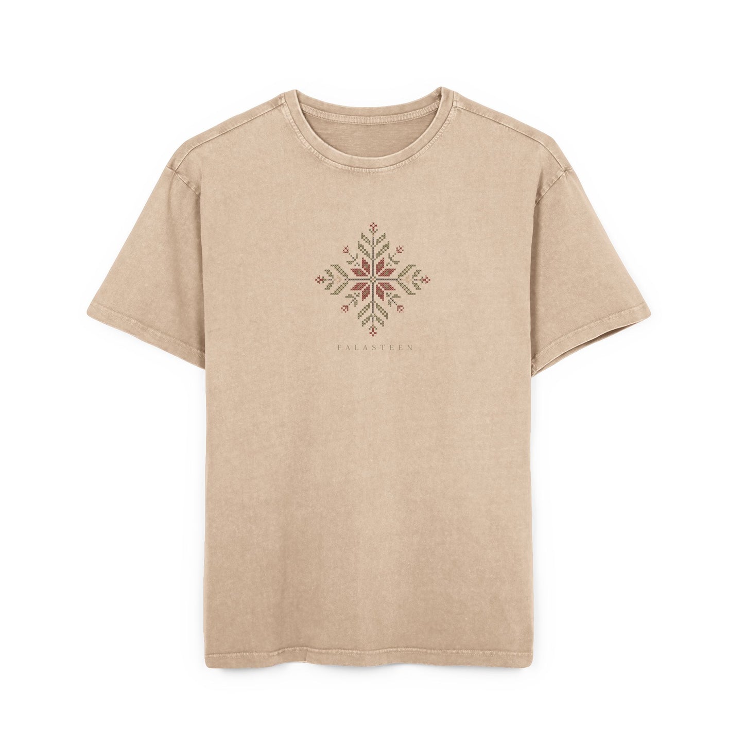 Falasteen Tatreez Bloom Oversized Tee
