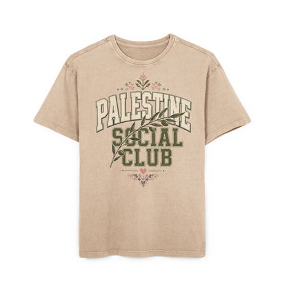 Palestine Social Club Rooted in Love Oversized Tee