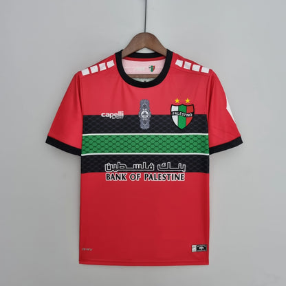 Palestino 2022-2023 Auswärtstrikot Schwarz 