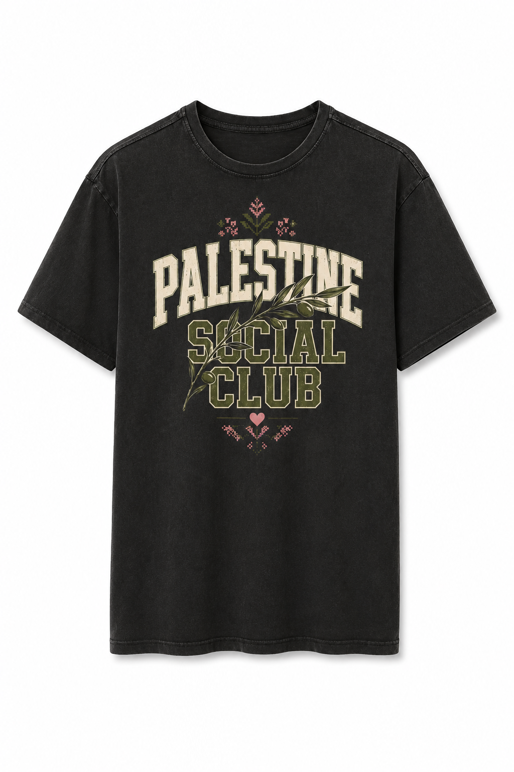 Palestine Social Club Rooted in Love Oversized Tee