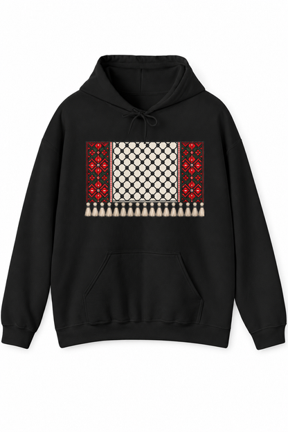 Keffiyeh Tatreez Hoodie