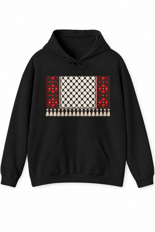 Keffiyeh Tatreez Hoodie
