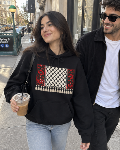 Keffiyeh Tatreez Hoodie