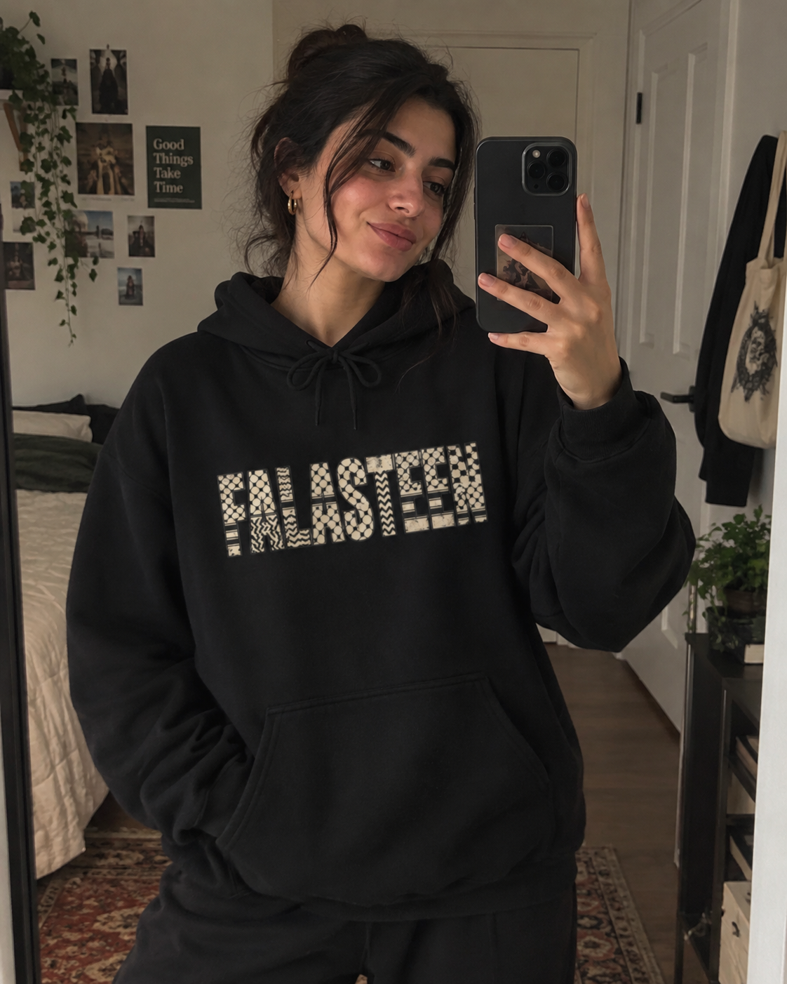 Falasteen Keffiyeh Hoodie