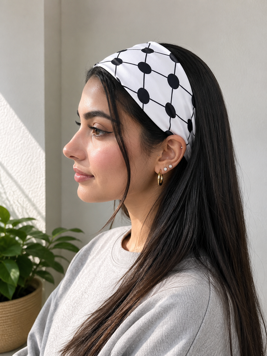 Keffiyeh Wide Headband