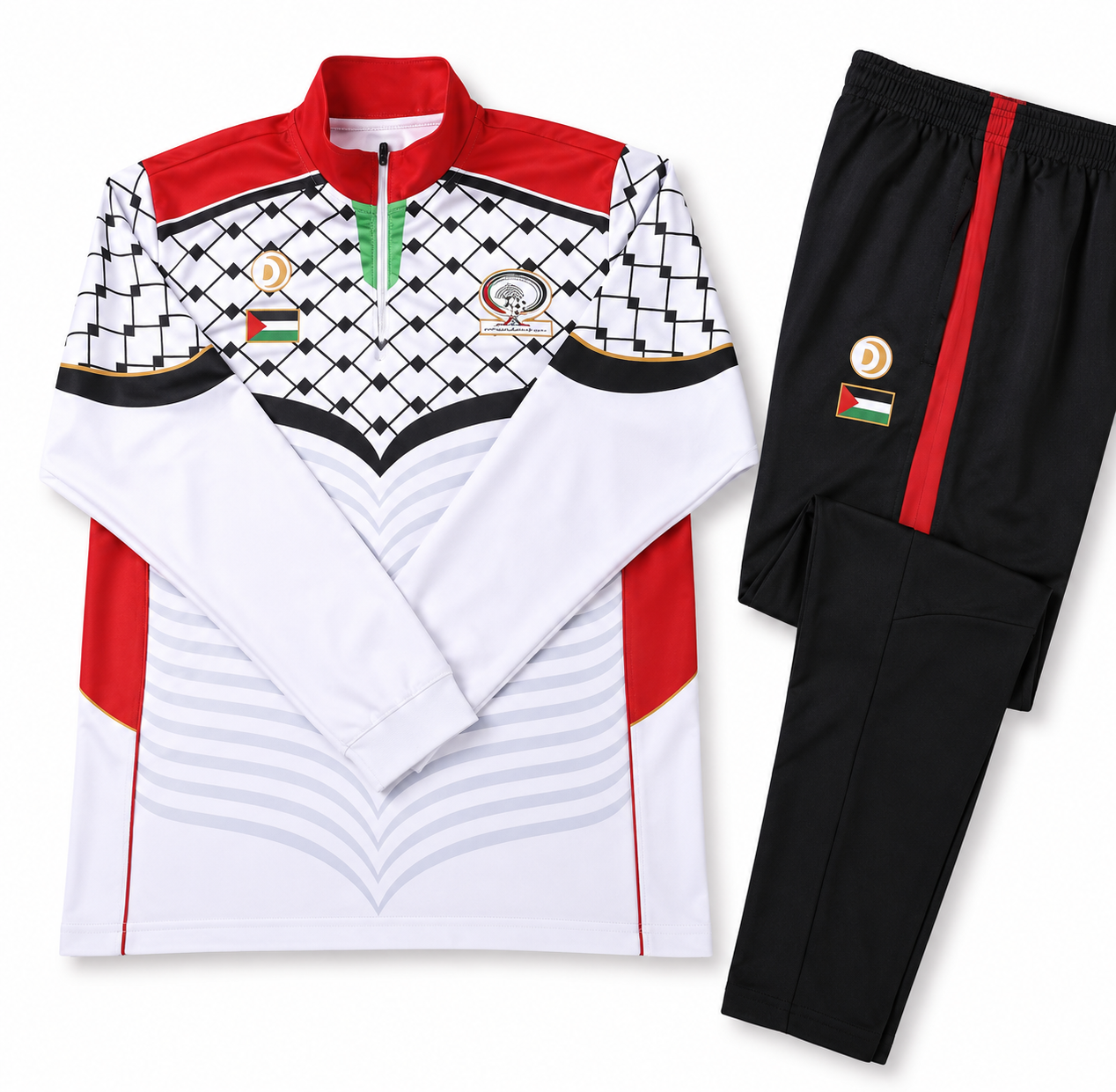Palestine PFA Training Suit White