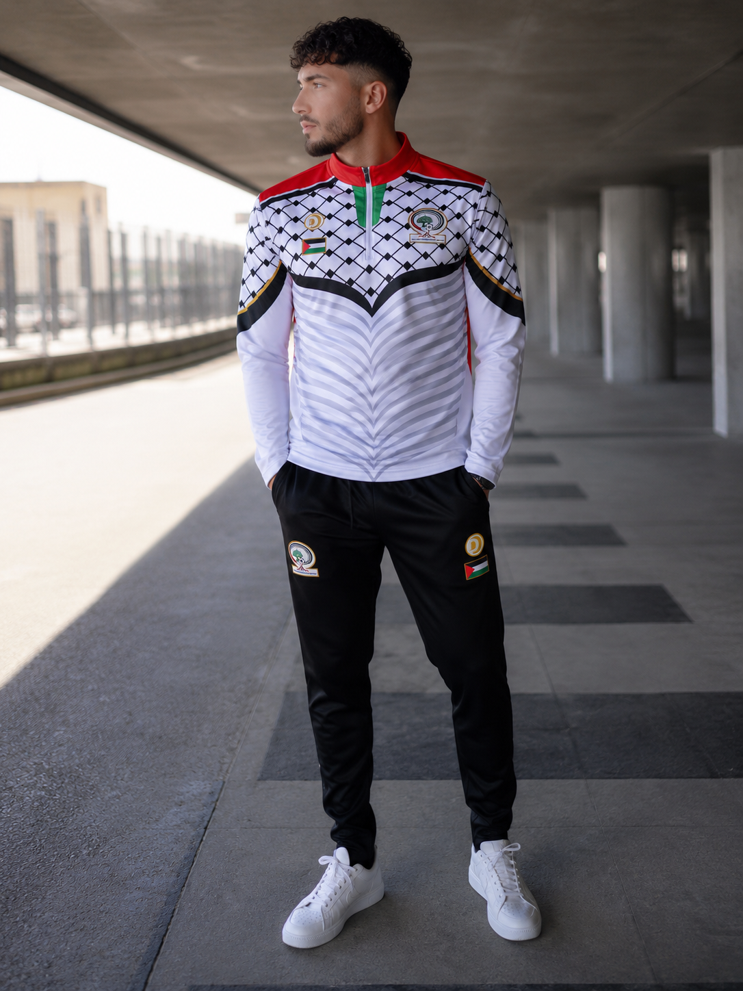Palestine PFA Training Suit White
