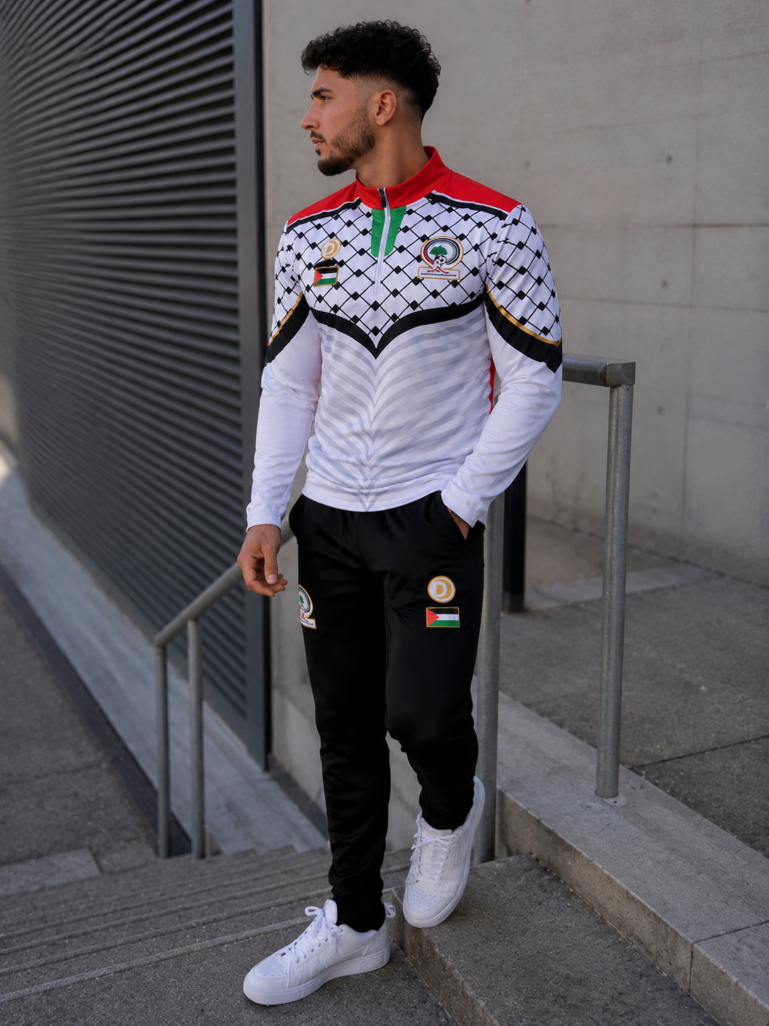 Palestine PFA Training Suit White
